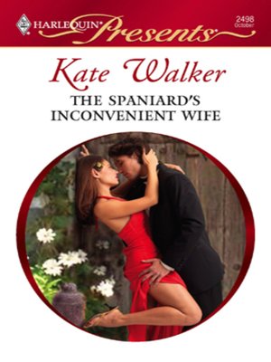 cover image of The Spaniard's Inconvenient Wife